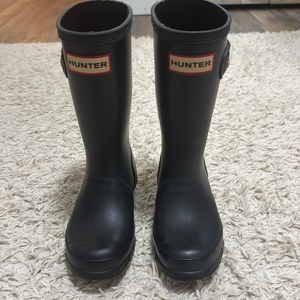 Toddler original hunter boots - size 11c - great used condition!